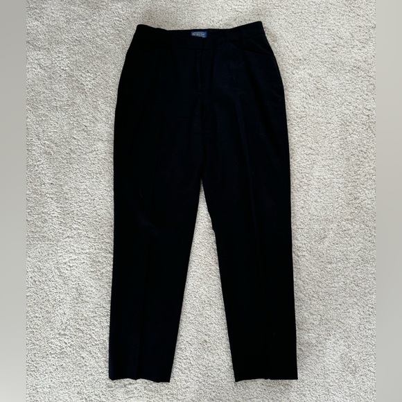 Pendleton Women’s Wool Black Pants Size 4 - Picture 1 of 6